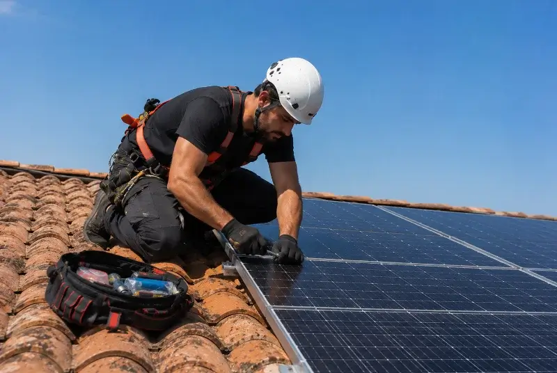 Maintenance et monitoring de panneaux solaires à Chalagnac